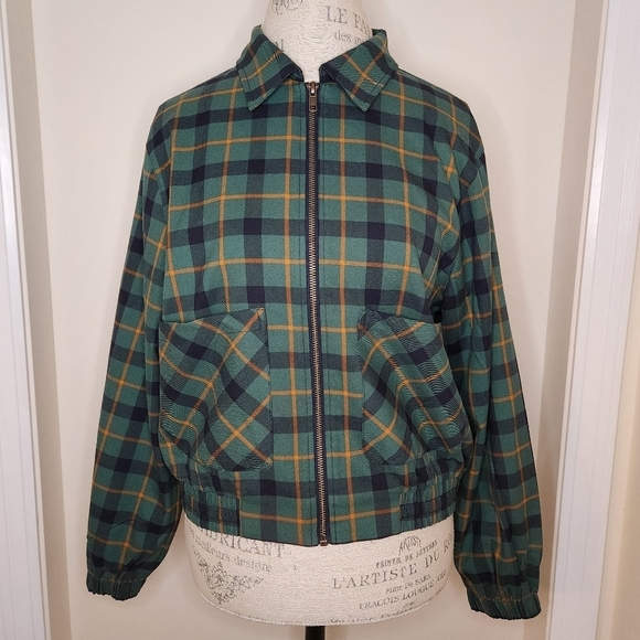 Princess Highway plaid bomber jacket - Picture 2 of 11